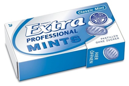 Wrigley rolling out stevia Extra Professional Mints in Europe