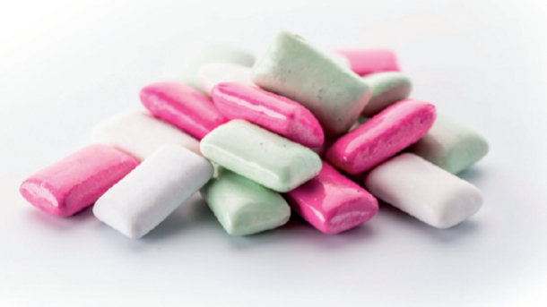 Cargill has developed a mint chewing gum with stevia leaf extract